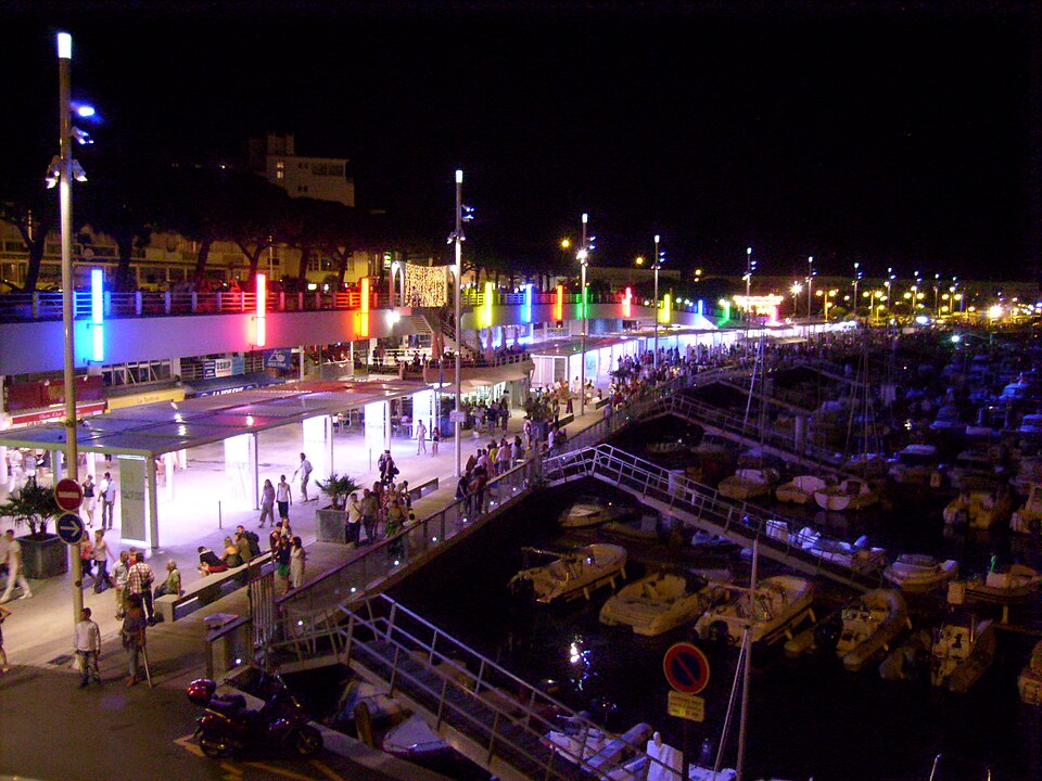Royan Port at Night
