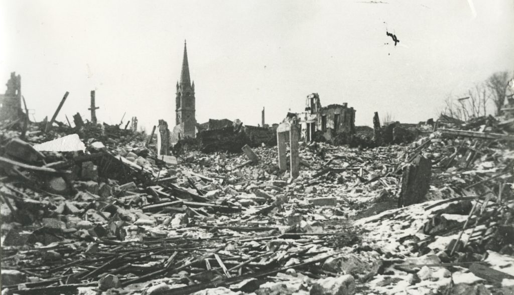 Royan 1945 After Bombardment